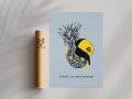 Plakat NIEZŁY ZE MNIE ANANAS