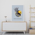 Plakat NIEZŁY ZE MNIE ANANAS
