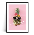 Plakat ALOHA! z marginesem
