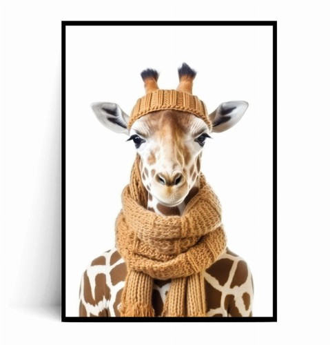 Plakat ŻYRAFA W SZALIKU.jpg