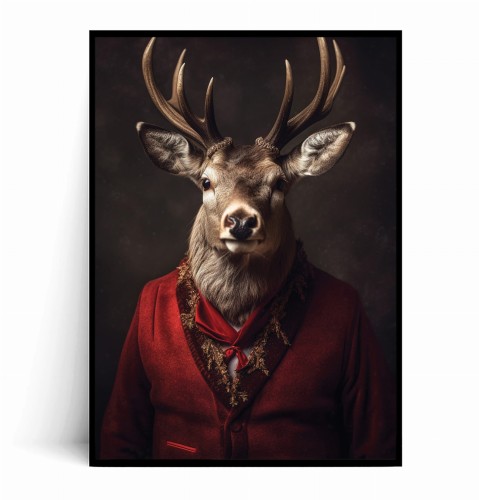 Plakat PORTRET Z JELENIEM no.1.jpg