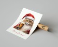 Plakat ŚWIATECZNY KOT Merry Beermas T.jpg