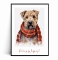 Plakat ŚWIATECZNY PIES no.1 Merry Woofmas.jpg