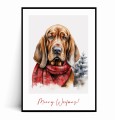Plakat ŚWIATECZNY PIES no.2 Merry Woofmas.jpg
