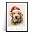 Plakat ŚWIATECZNY PIES no.4 Merry Woofmas.jpg