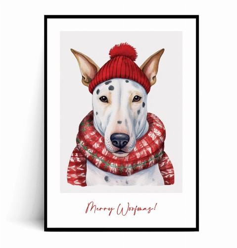 Plakat ŚWIĄTECZNY PIES no.7 Merry Woofmas.jpg