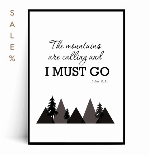 Plakat MOUNTAINS 30x40