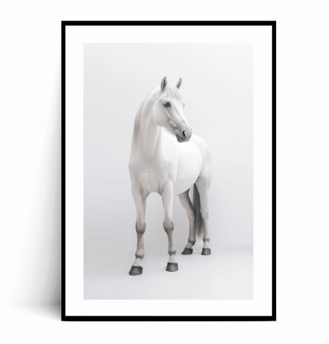 Plakat MINIMALISTYCZNY BIAŁY KOŃ z marginesem.jpg