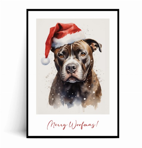 Plakat ŚWIĄTECZNY PIES no.14 Merry Woofmas.jpg