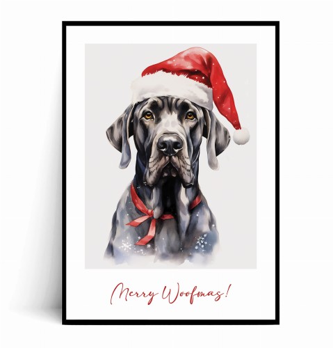 Plakat ŚWIĄTECZNY PIES no.19 Merry Woofmas.jpg