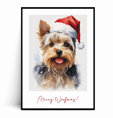 Plakat ŚWIĄTECZNY PIES no.22 Merry Woofmas.jpg
