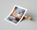 Plakat ZIMOWY LAMPION W OKNIE z marginesem T.jpg