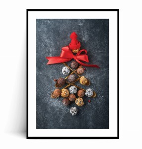 Plakat ŚWIĄTECZNE PRALINKI 