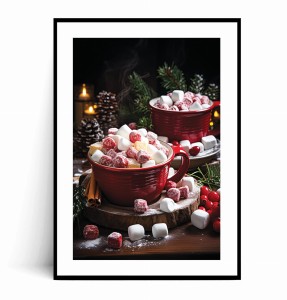 Plakat ŚWIĄTECZNA KAWA Z PIANKAMI no.4