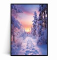 Plakat ZIMOWY LAS I PASTELOWE NIEBO.jpg
