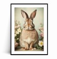 Plakat WIELKANOCNY KRÓLIK VINTAGE z marginesem.jpg