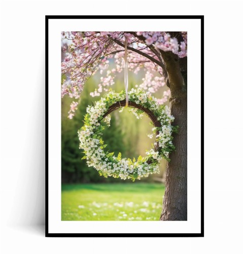 Plakat WIOSENNY WIANEK NA DRZEWIE z marginesem.jpg