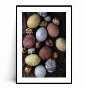 Plakat NATURALNE PISANKI WIELKANOCNE no.6 