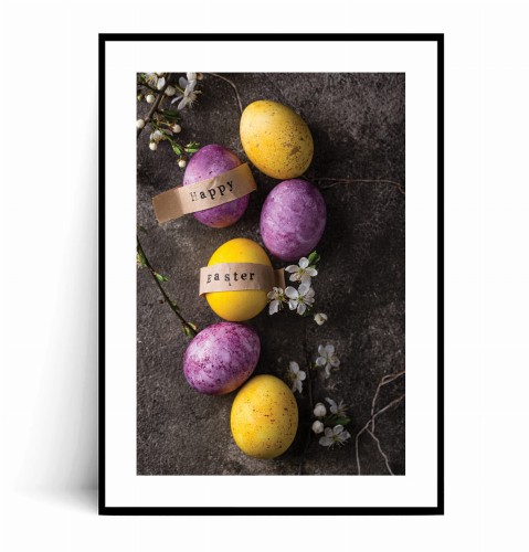 Plakat NATURALNE PISANKI WIELKANOCNE no.13 z marginesem.jpg