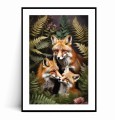 Plakat PORTRET LISY W PAPROCIACH z marginesem.jpg