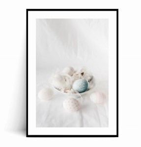 Plakat MINIMALISTYCZNE PISANKI