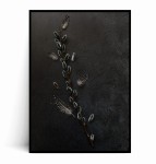 Plakat WIELKANOCNE BAZIE no.2 czarny 