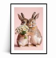 Plakat KRÓLICZKI Z BUKIETEM STOKROTEK z marginesem.jpg