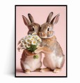 Plakat KRÓLICZKI Z BUKIETEM STOKROTEK.jpg
