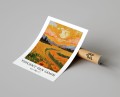 Plakat LETNI PEJZAŻ Z GÓRAMI  Inspired by Van Gogh T.jpg