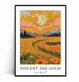 Plakat LETNI PEJZAŻ Z GÓRAMI Inspired by Van Gogh.jpg