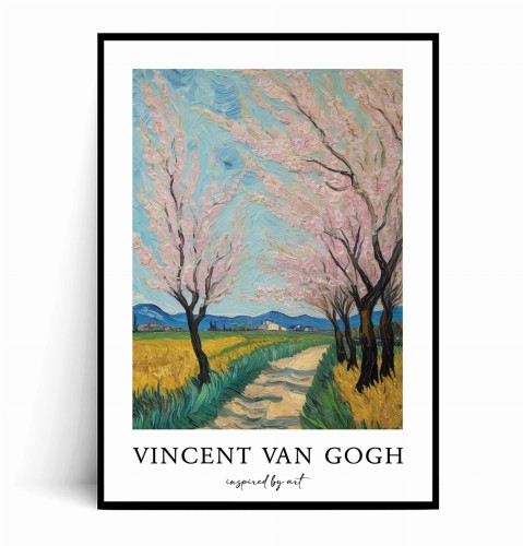 Plakat WIOSNA NA WSI no.1 Inspired by Van Gogh.jpg