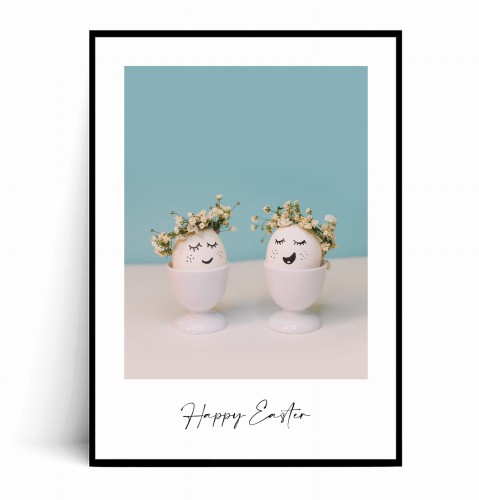 Plakat WESOŁE PISANKI W WIANUSZKU no.2 Happy Easter.jpg