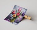 Plakat MALOWANE TULIPANY no.2 fioletowy T.jpg