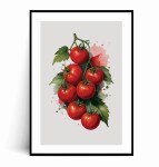 Plakat POMIDORY ILUSTROWANY no.3
