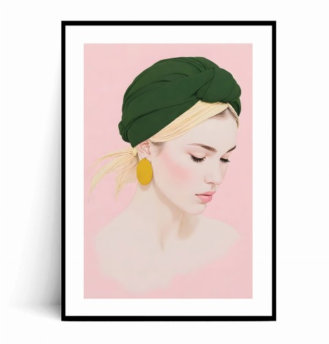 Plakat PORTRET KOBIETY W CHUŚCIE z marginesem.jpg