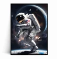 Plakat ASTRONAUTA I PLANETY kosmos