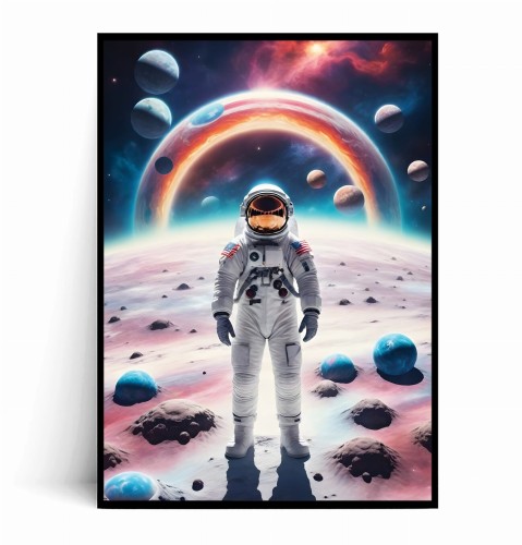 Plakat ASTRONAUTA NA OBCEJ PLANECIE.jpg