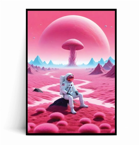 Plakat ASTRONAUTA NA RÓŻOWEJ PLANECIE no.10.jpg