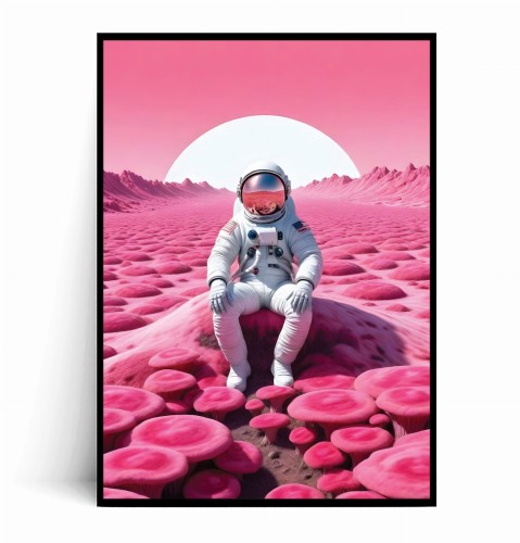 Plakat ASTRONAUTA NA RÓŻOWEJ PLANECIE no.11.jpg