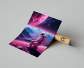 Plakat ASTRONAUTA NA RÓŻOWEJ PLANECIE T.jpg