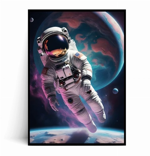 Plakat ASTRONAUTA W KOSMOSIE.jpg