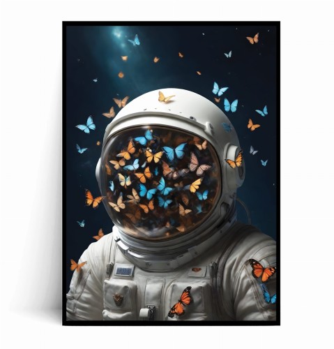 Plakat ASTRONAUTA W MOTYLACH.jpg