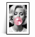 Plakat KOBIETA Z GUMĄ BALONOWĄ Bubble Gum z marginesem.jpg