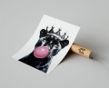 Plakat CZARNA PANTERA W KORONIE Bubble Gum t.jpg