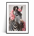 Plakat ZEBRA W KWIATACH Róże z marginesem.jpg