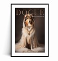 Plakat DOGUE no.23 OWCZAREK SZETLANDZKI Sheltie z marginesem.jpg