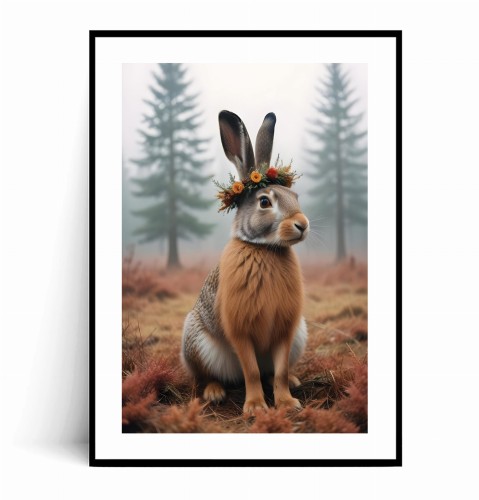 Plakat JESIENNY ZAJĄC W WIANKU z marginesem.jpg