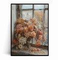 Plakat BUKIET SUSZONYCH KWIATÓW W OKNIE.jpg