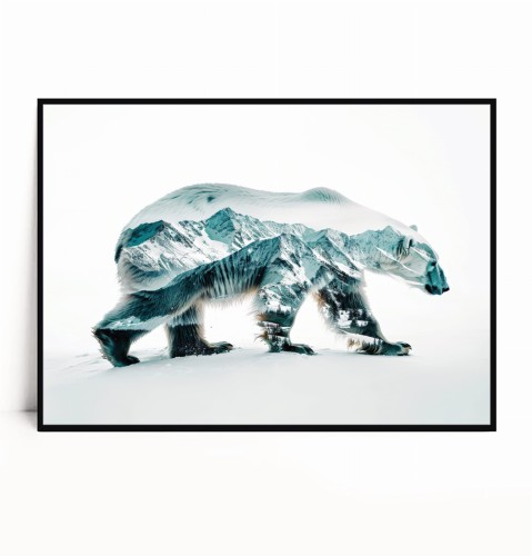 Plakat NIEDŹWIEDŹ POLARNY no.3 poziomy.jpg