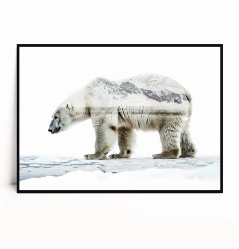 Plakat NIEDŹWIEDŹ POLARNY no.5 poziomy.jpg